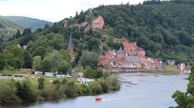 Апартаменты Natur und Neckarblick bei Heidelberg