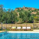 Вилла Civita di Bagnoregio Villa Sleeps 7 Pool Air Con