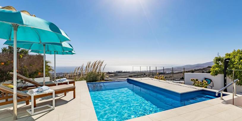 Вилла "NEW" Deluxe designer Villa Infinity, with Panoramic sea views,own exclusive heated private pool, subtropical gardens