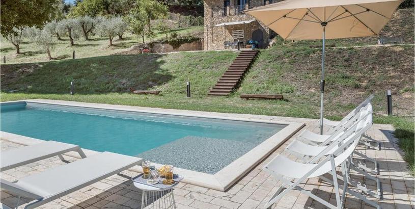 Дом отдыха Awesome home in Lugnano in Teverina with WiFi, 2 Bedrooms and Outdoor swimming pool