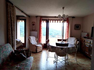 Апартаменты Appartement d'une chambre a Vernet les Bains avec magnifique vue sur la montagne terrasse et WiFi