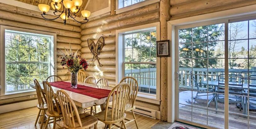 Holiday home Secluded Log Cabin with Game Room and Forest Views!