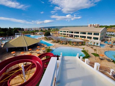 Aparthotel Lacqua diRoma - Ótimas Suítes - Resort com Piscina de ondas