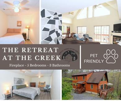 The Retreat at the Creek - Pet Friendly