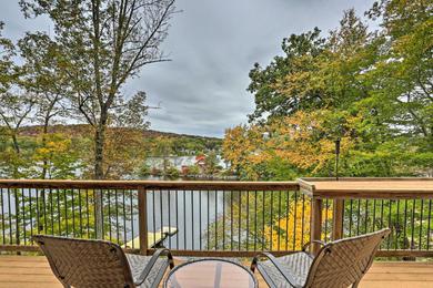 Holiday home Waterfront Highland Lake Home with Deck and Private Dock