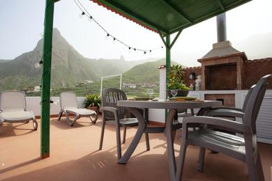Holiday home 2 bedrooms house with sea view furnished terrace and wifi at Santa Cruz de Tenerife