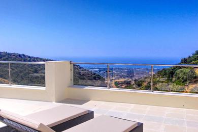 1090 amazing panorama sea view penthouse large terrace heated pool gym