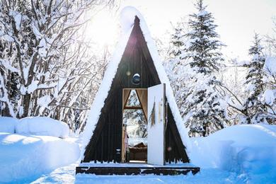 Дом отдыха A-frame cabin iwor - Vacation STAY 36172v