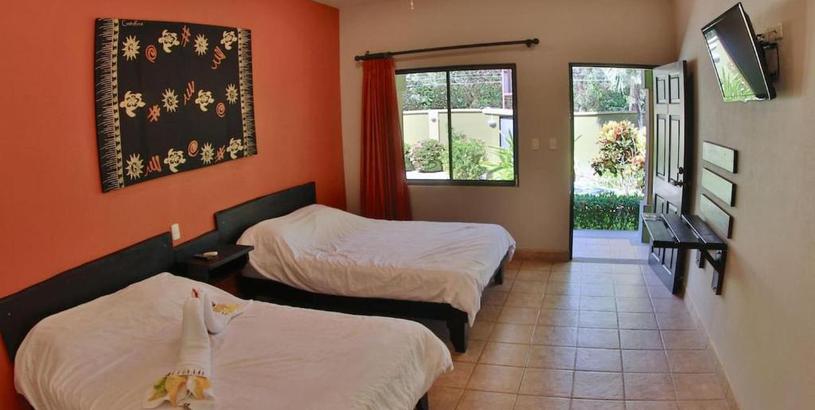 Отель Comfortable hotel room in Potrero sleeps 4 - with pool TV and AC