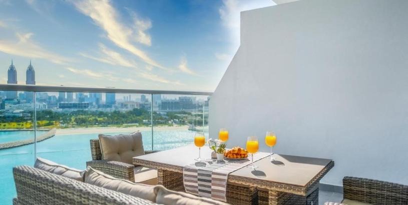Апартаменты LUX - Opulent Island Suite Burj Khalifa View 1