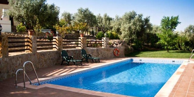 Villa 3 bedrooms villa with private pool jacuzzi and enclosed garden at Pozo Alcon