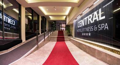 Отель Central Hotel, Fitness and Spa