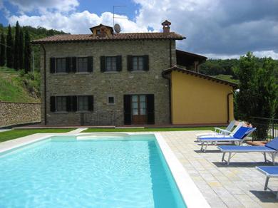 Villa 5 bedrooms villa with private pool furnished garden and wifi at Le Caselle