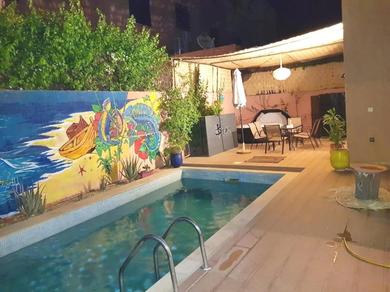 Вилла 3 bedrooms villa with private pool enclosed garden and wifi at Marrakech