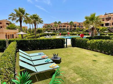 Apartments Casares Beach Golf Apartment with private garden and pool access