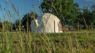 Luxury tent Dome Géodésique
