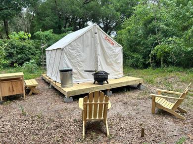 Luxury tent Tentrr Signature Site - JAI Jungle Permaculture Farm