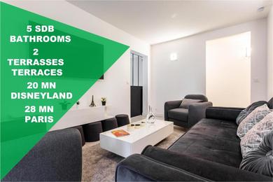 Apartments D&E - PARIS-DISNEY - HOLIDAYS APARTMENT - APPARTEMENT DE VACANCES - 5 CHAMBRES- 5 SDB - 5 BEDROOMS - 5 BATHROOMS - Netflix
