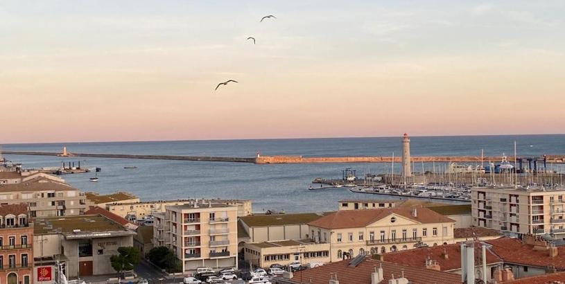 Апартаменты Vues exceptionnelles mer, port et toits de Sète