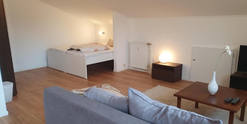 Апартаменты Ruhige 1-Zimmer Einliegerwohnung mit Küche und Bad in Großburgwedel