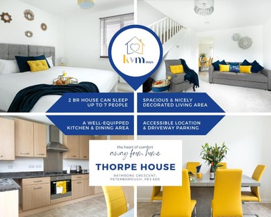 KVM - Thorpe House close to town by KVM Serviced Accommodation