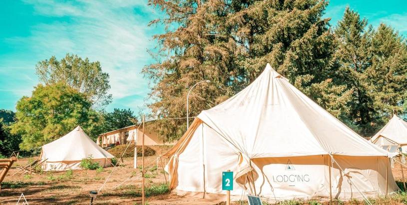 Люкс-шатер Lodg'ing Nature Camp Dordogne