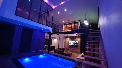 Апартаменты loft d architecte spa sauna billard 12 places ultra contemporain