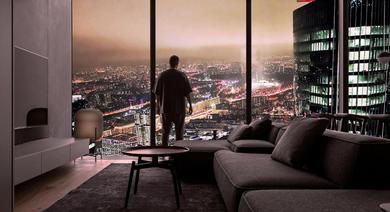 Apartments МОСКВА-СИТИ l 79 этаж l Панорамный вид l Караоке l LordlyUp