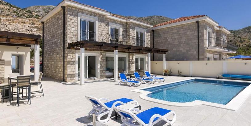Вилла Luxury Villa Ragusa with private pool and Jacuzzi near Dubrovnik