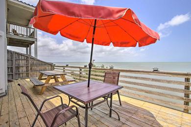 Port Isabel Home with Unobstructed Bay Views!