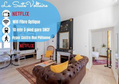 Апартаменты La Suite VOLTAIRE (HYPER CENTRE-WIFI-NETFLIX)