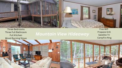 Chalet Mountain View Hideaway- A Fun Time Away!