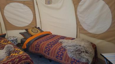 Luxury tent glamping in Dromineer