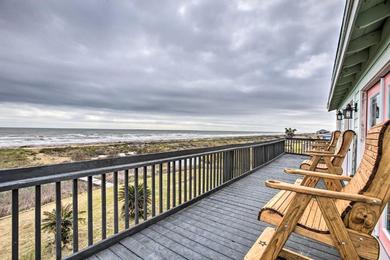  Oceanfront Vacation Home with Deck and Views!