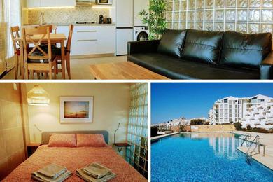 Апартаменты Apartment Steps From Altea Beach!! - Pool - AC