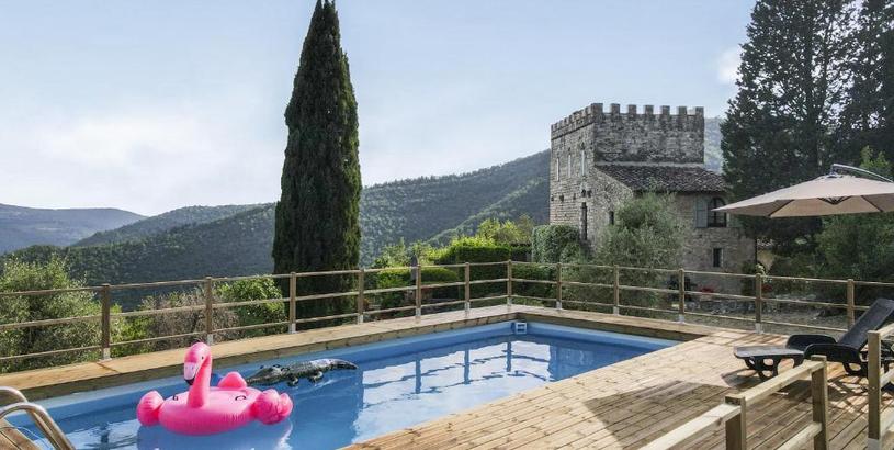 Вилла Castello di Casalta con piscina