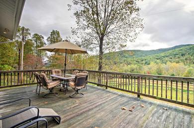 Holiday home Asheville Area Cabin with Deck and Mount Pisgah Views!