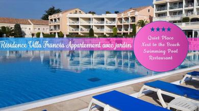 Apartments Résidence Villa Francia T2 avec Jardin By Palmazur