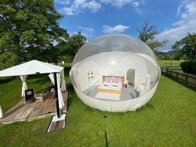 Люкс-шатер Bubble Tent Hotel