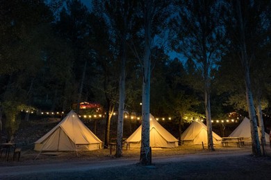 Luxury tent Kampaoh Cazorla