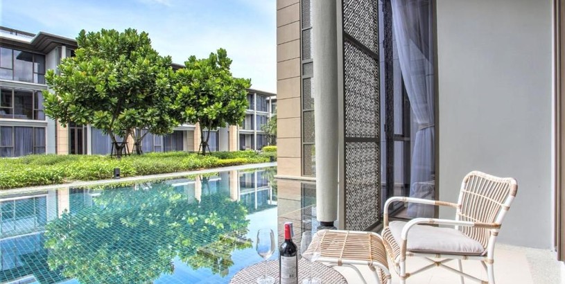 Апартаменты Luxury Oceanfront_pool access apartment