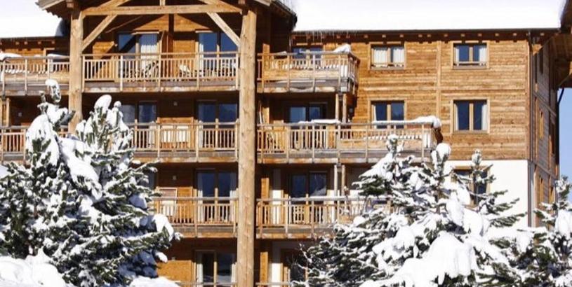 Апартаменты Appartement de 2 chambres a Les Deux Alpes a 50 m des pistes avec terrasse amenagee et wifi