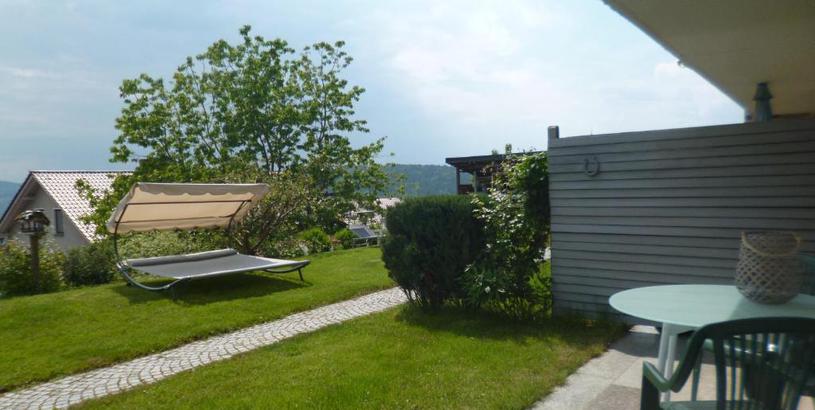 Апартаменты Ferienwohnungen Alpenblick mit Garten und Terrasse