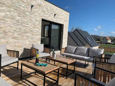 Holiday home Villa moderne Houlgataise/Roof top/proche mer !