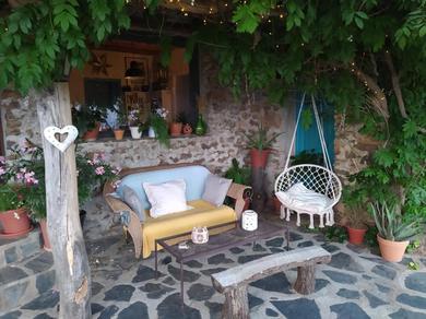 Guest house Cortijo La Chaparra 20 minute mountain drive up unmade roads above Lanjaron