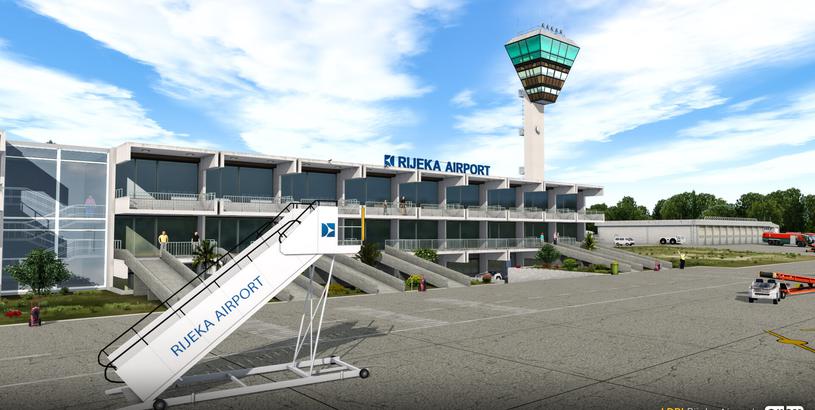 Rijeka Airport (RJK), Rijeka, Croatia
