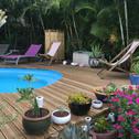 Holiday home Bungalow d'une chambre avec vue sur la mer piscine partagee et jardin clos a Saint Paul