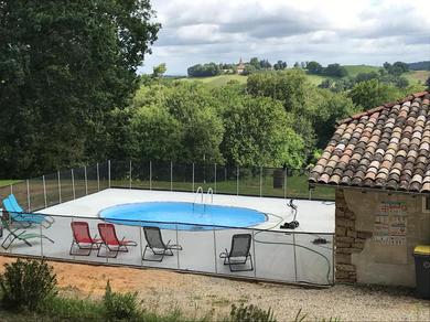 Дом отдыха Maison de 4 chambres avec piscine privee jardin clos et wifi a Puygaillard de Quercy