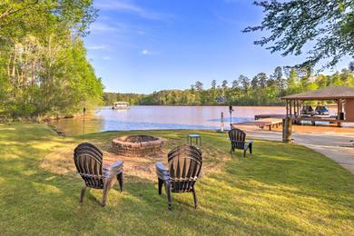 Chic Lake Sinclair Retreat with Dock and Hot Tub!