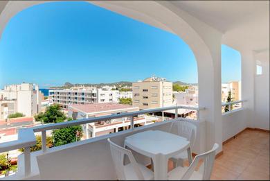 Апартаменты One bedroom appartement with sea view shared pool and furnished balcony at Sant Josep de sa Talaia